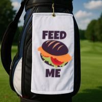 Feed Me Golf Towel thumb 2