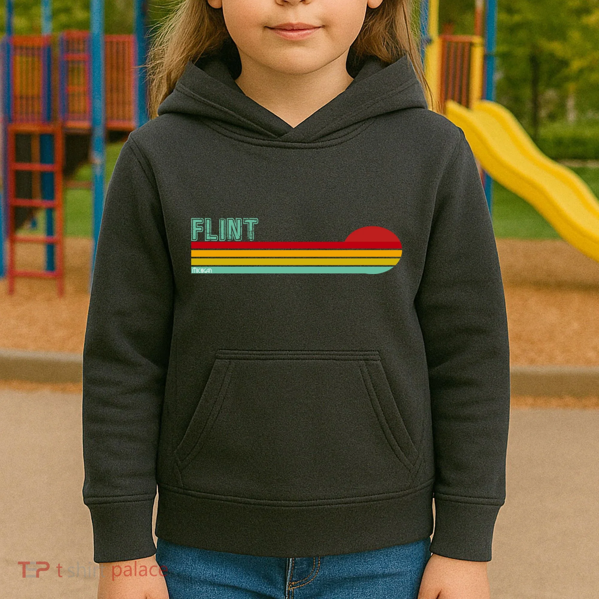 Flint Michigan Kids Hoodie