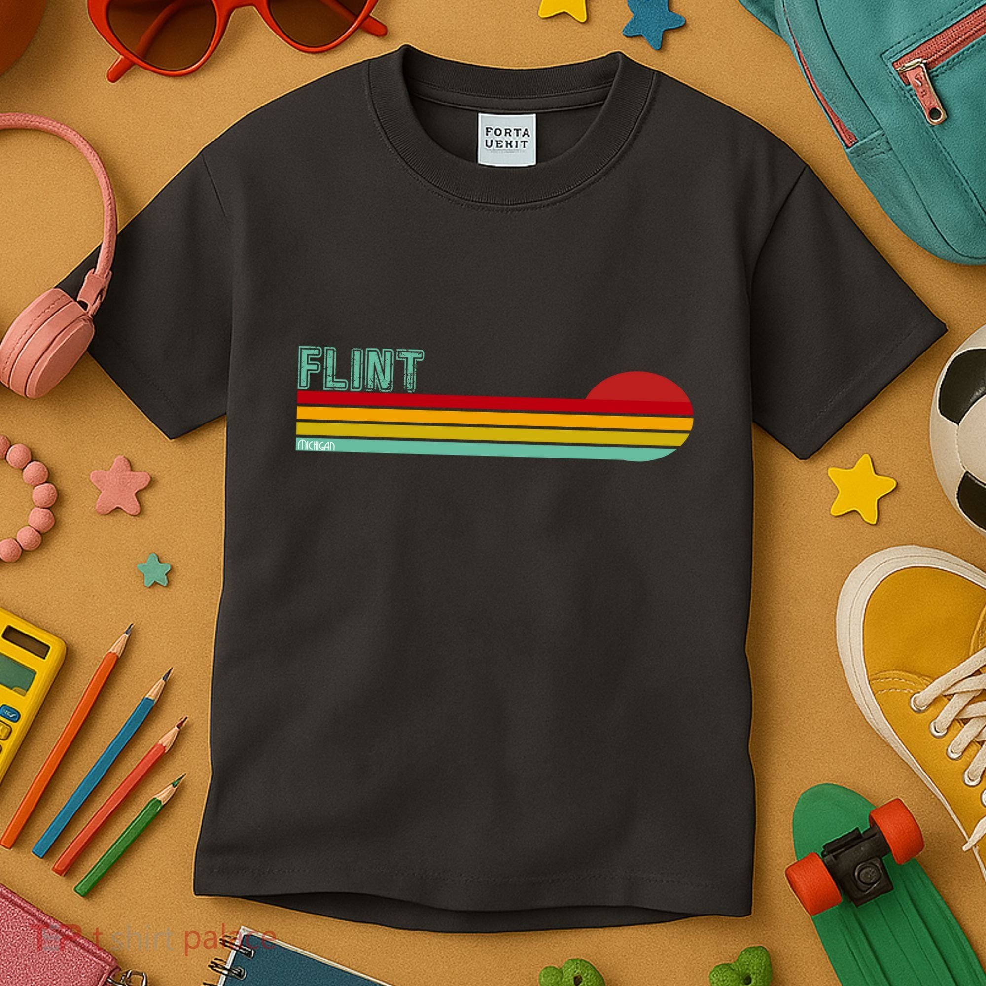 Flint Michigan Kids T-Shirt