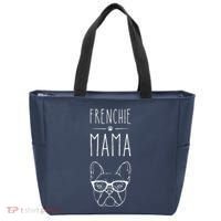 Frenchie Mama French Bulldog Pet Lover Womans Tote Bag thumb 0