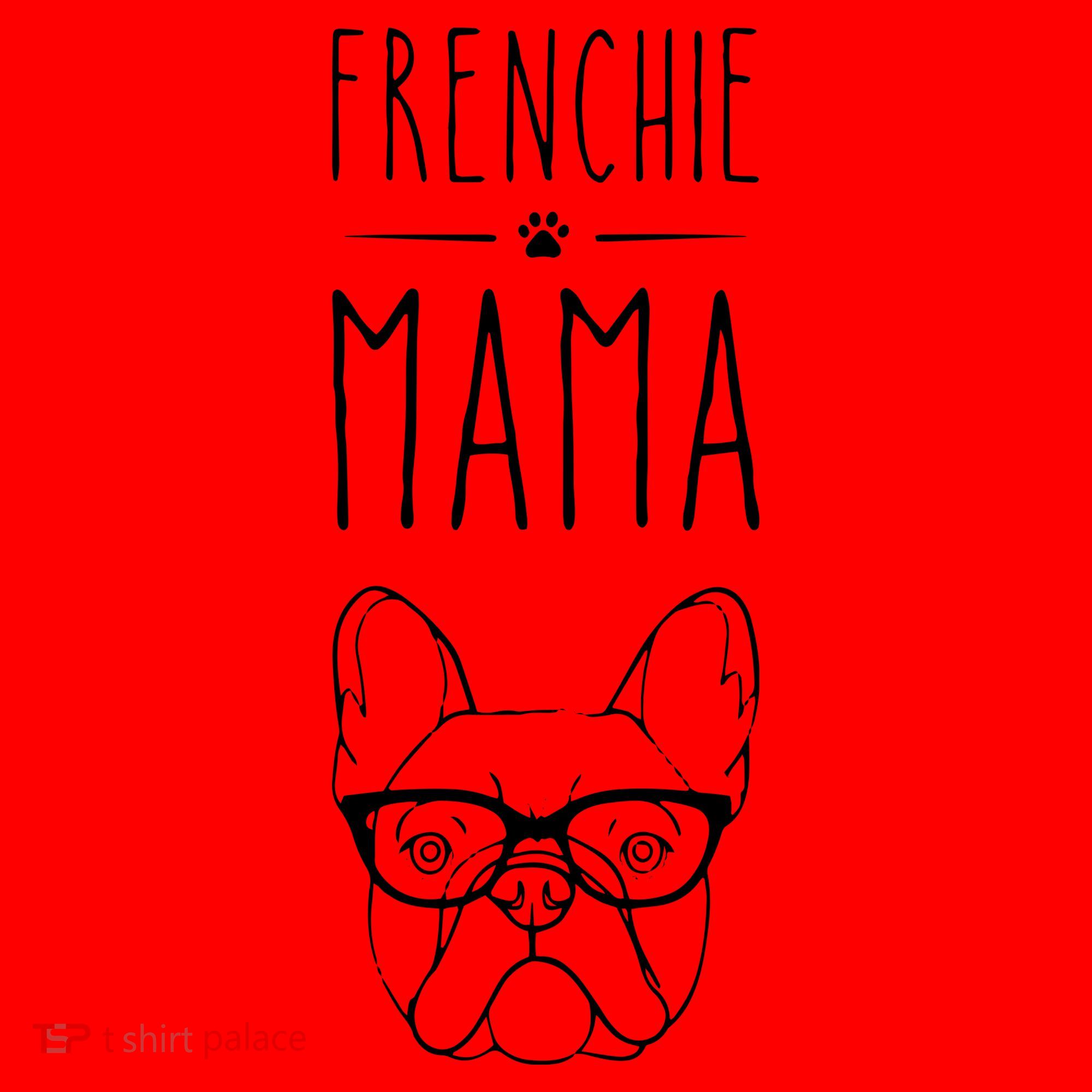Frenchie Mama French Bulldog Pet Lover Womans Santa Hat