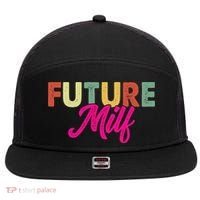 Future Milf 7 Panel Mesh Trucker Snapback Hat thumb 0