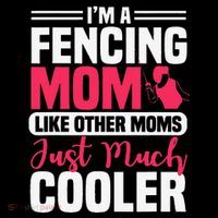 Fencing Mom Fence Foil Epee Sabre Sword Mother's Day Coffee Mug thumb 5