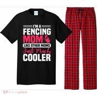 Fencing Mom Fence Foil Epee Sabre Sword Mother's Day Pajama Set thumb 0