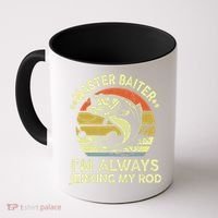 Fishing Masterbaiter Funny Bass Dad Coffee Mug thumb 0