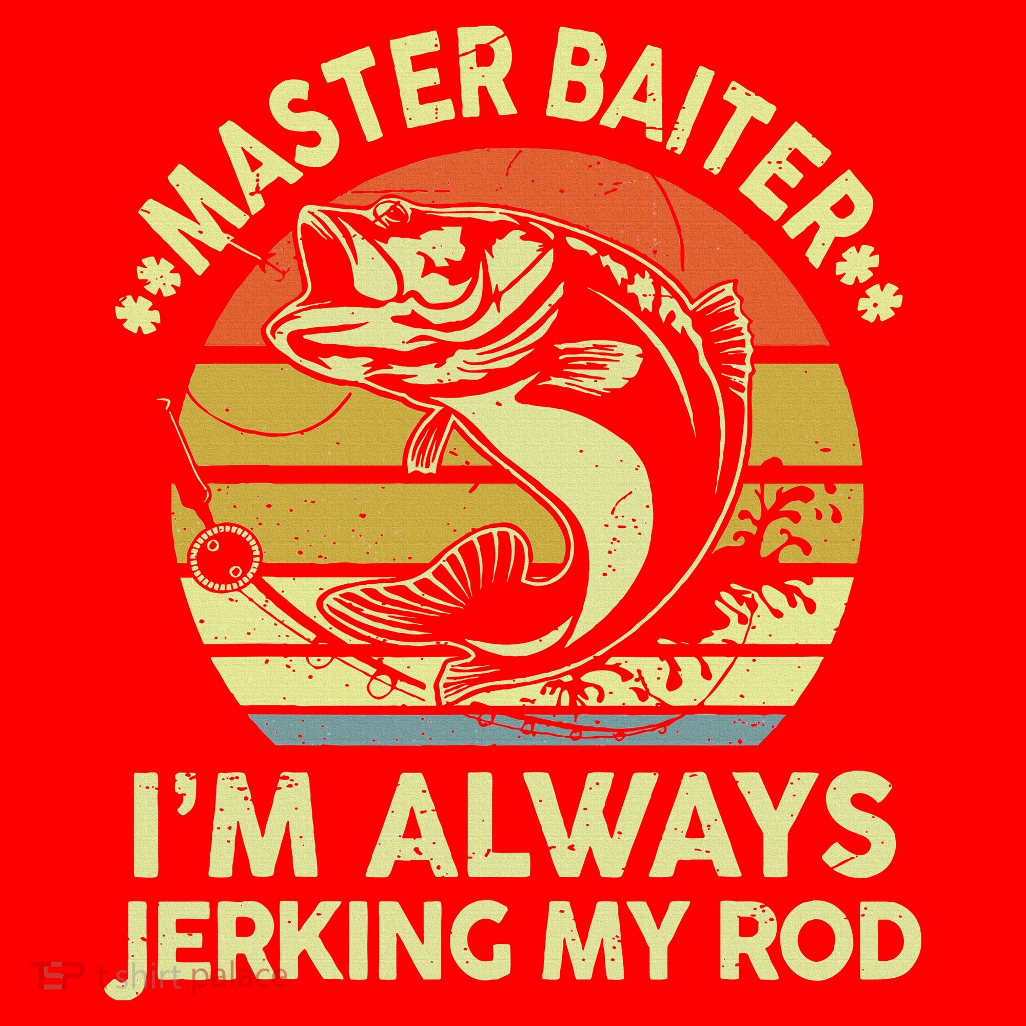 Fishing Masterbaiter Funny Bass Dad Santa Hat