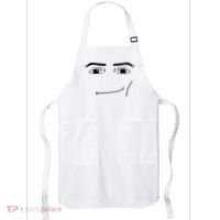 Foblox Man Face Meme Funny Costume Tees Apron thumb 0