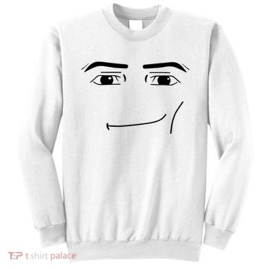 Foblox Man Face Meme Funny Costume Tees Sweatshirt