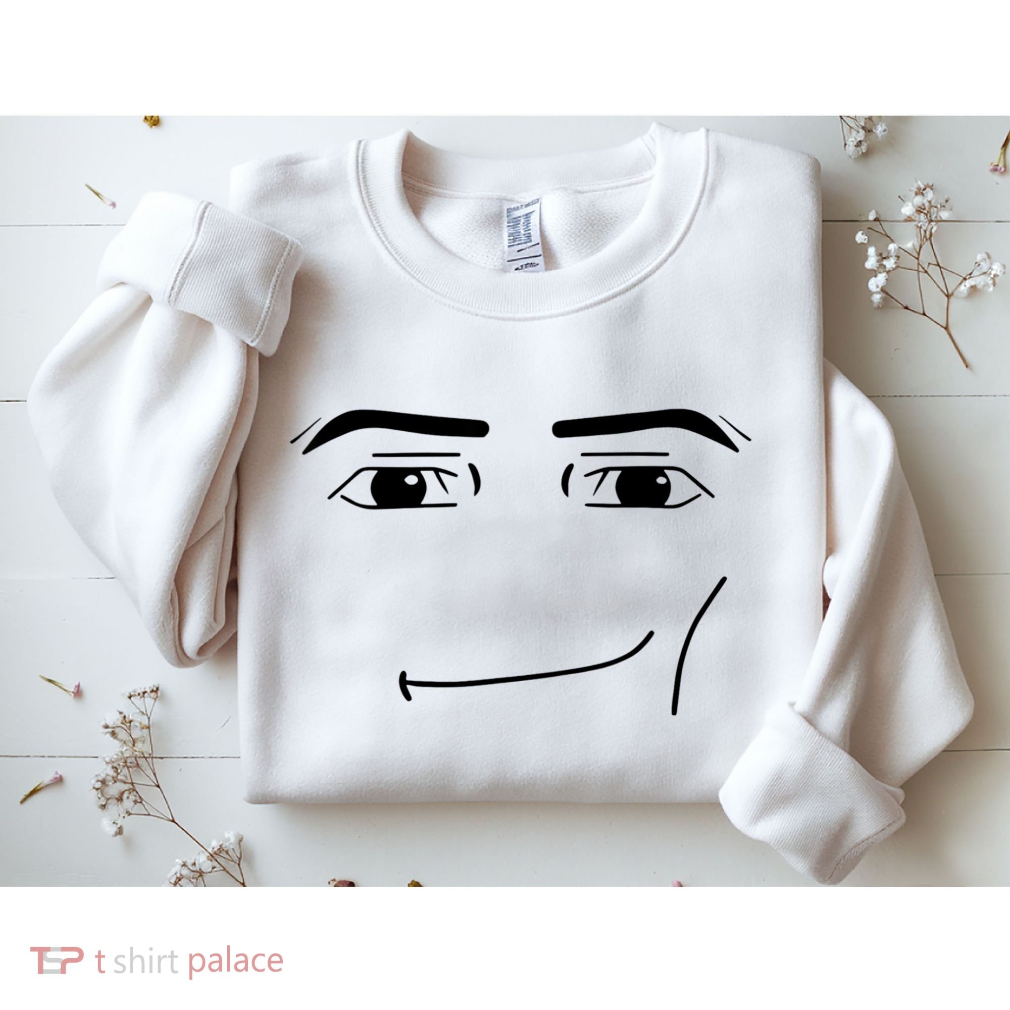Foblox Man Face Meme Funny Costume Tees Sweatshirt