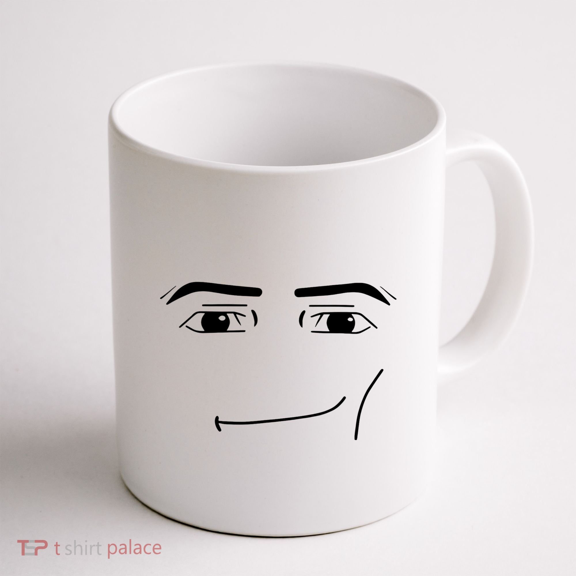 Foblox Man Face Meme Funny Costume Tees Coffee Mug
