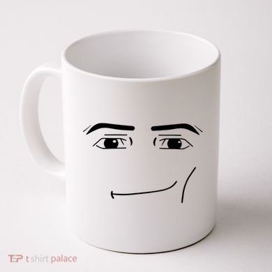 Foblox Man Face Meme Funny Costume Tees Coffee Mug