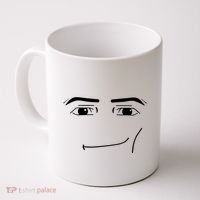Foblox Man Face Meme Funny Costume Tees Coffee Mug thumb 0