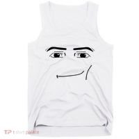 Foblox Man Face Meme Funny Costume Tees Tank Top thumb 0