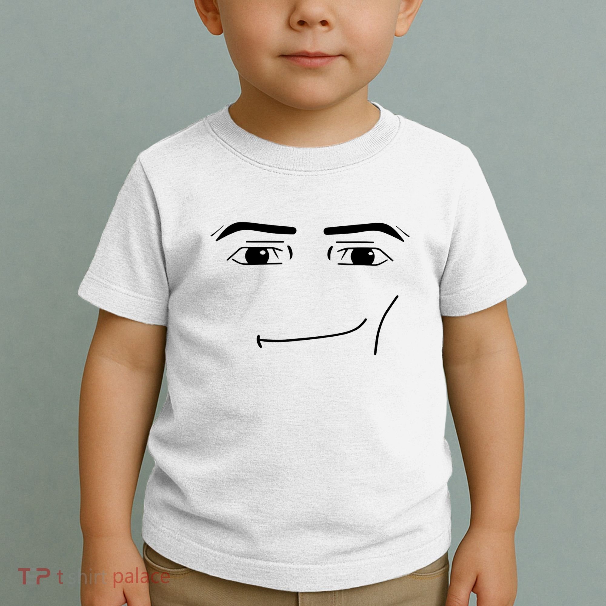 Foblox Man Face Meme Funny Costume Tees Toddler T-Shirt