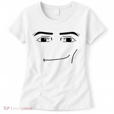 Foblox Man Face Meme Funny Costume Tees Women's T-Shirt