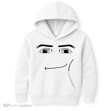 Foblox Man Face Meme Funny Costume Tees Kids Hoodie