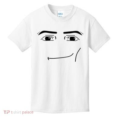 Foblox Man Face Meme Funny Costume Tees Kids T-Shirt