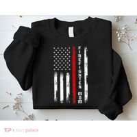Firefighter Mom Firefighter Sweatshirt thumb 2