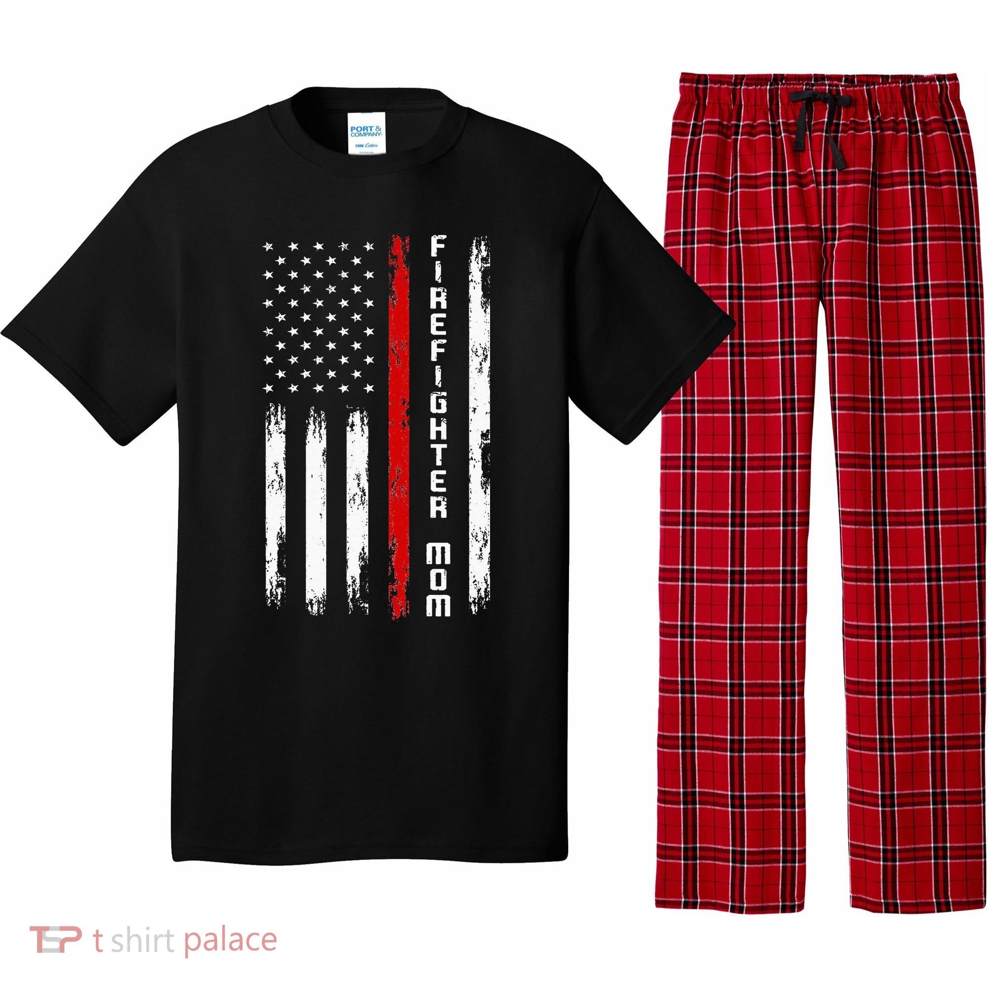 Firefighter Mom Firefighter Pajama Set