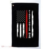 Firefighter Mom Firefighter Golf Towel thumb 0