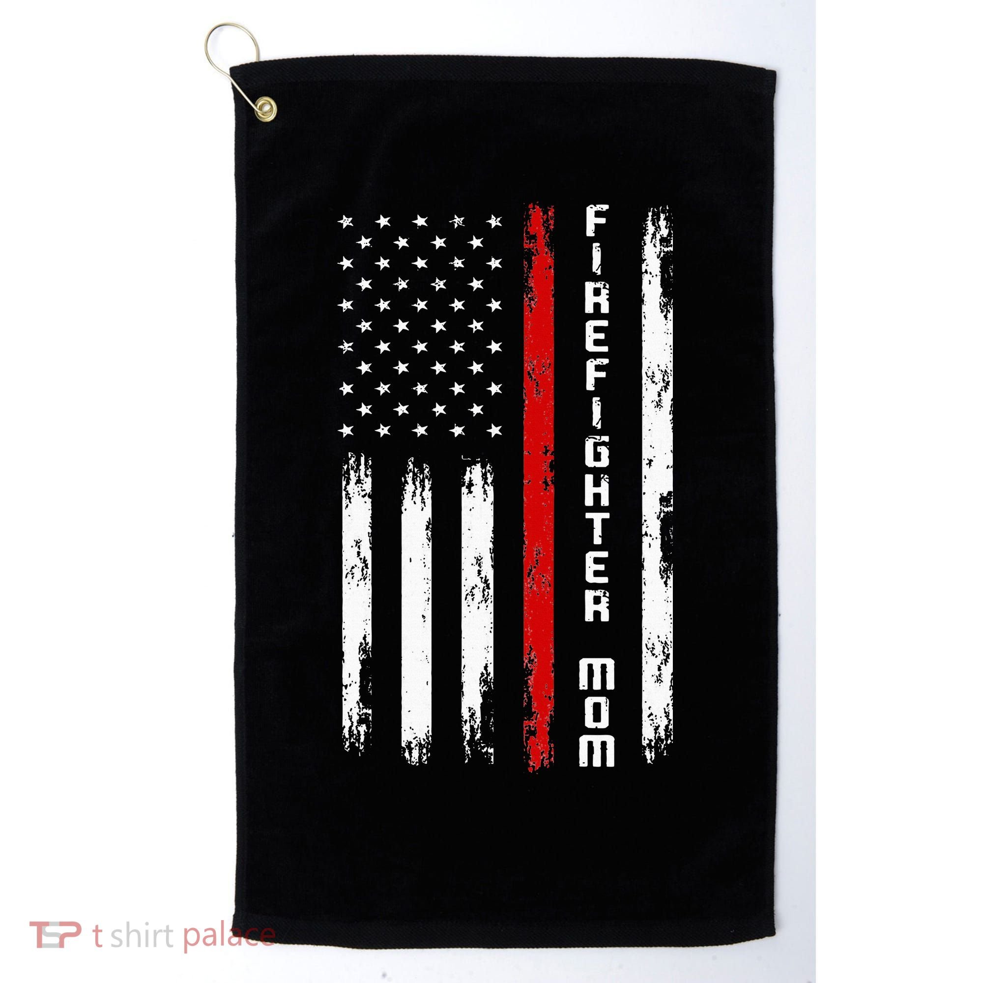 Firefighter Mom Firefighter Golf Towel