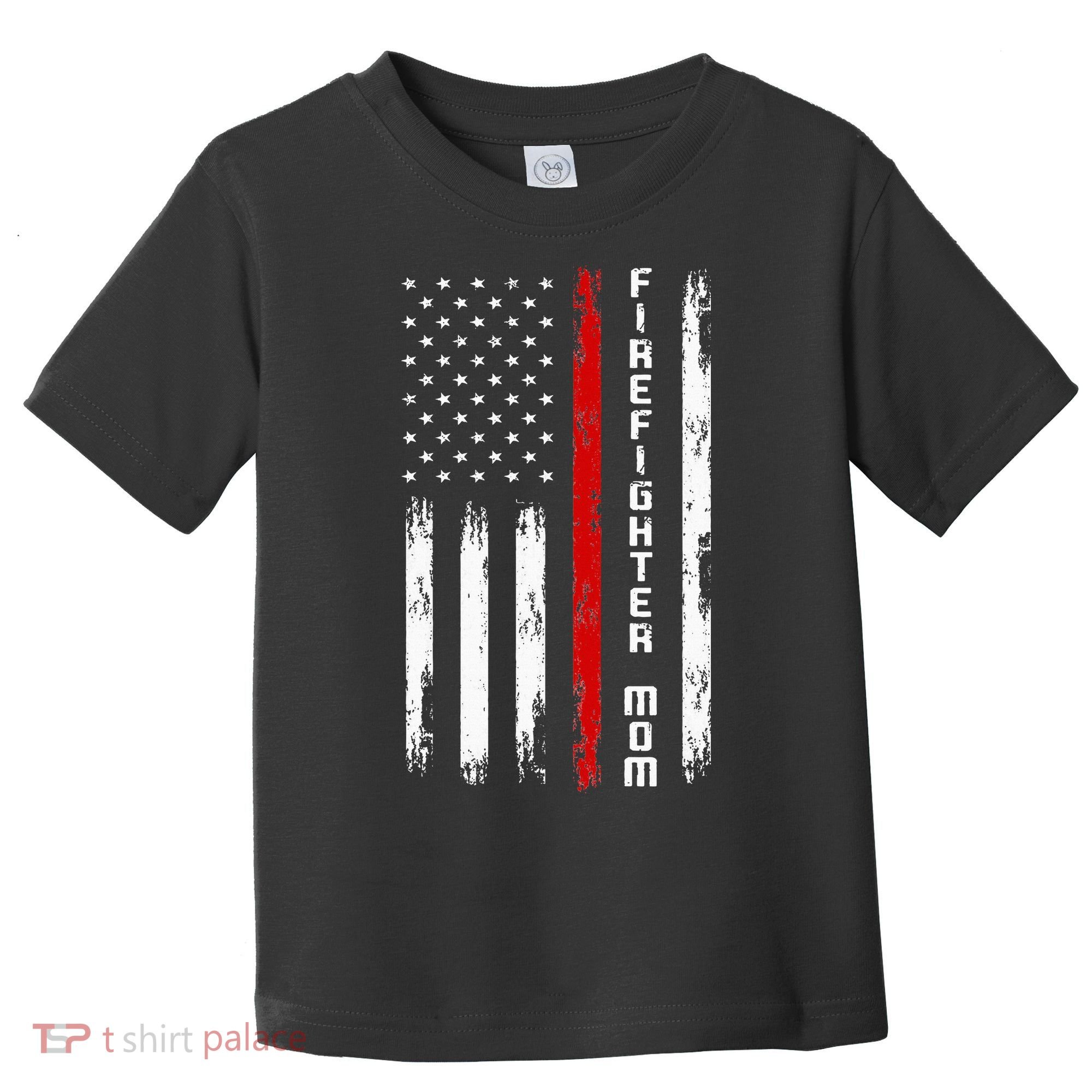 Firefighter Mom Firefighter Toddler T-Shirt