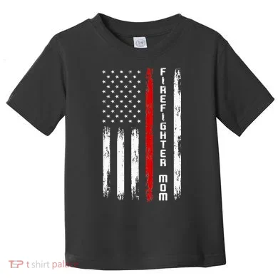Firefighter Mom Firefighter Toddler T-Shirt