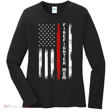 Firefighter Mom Firefighter Women's Long Sleeve Shirt