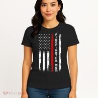 Firefighter Mom Firefighter Women's T-Shirt thumb 4