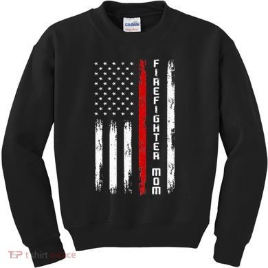 Firefighter Mom Firefighter Kids Sweatshirt