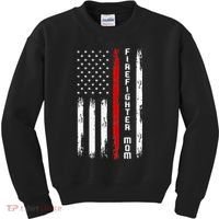 Firefighter Mom Firefighter Kids Sweatshirt thumb 0