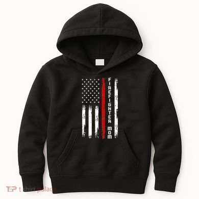 Firefighter Mom Firefighter Kids Hoodie