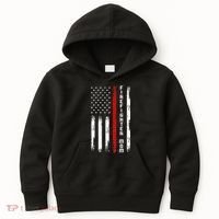Firefighter Mom Firefighter Kids Hoodie thumb 0