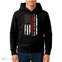 Firefighter Mom Firefighter Kids Hoodie thumb 4