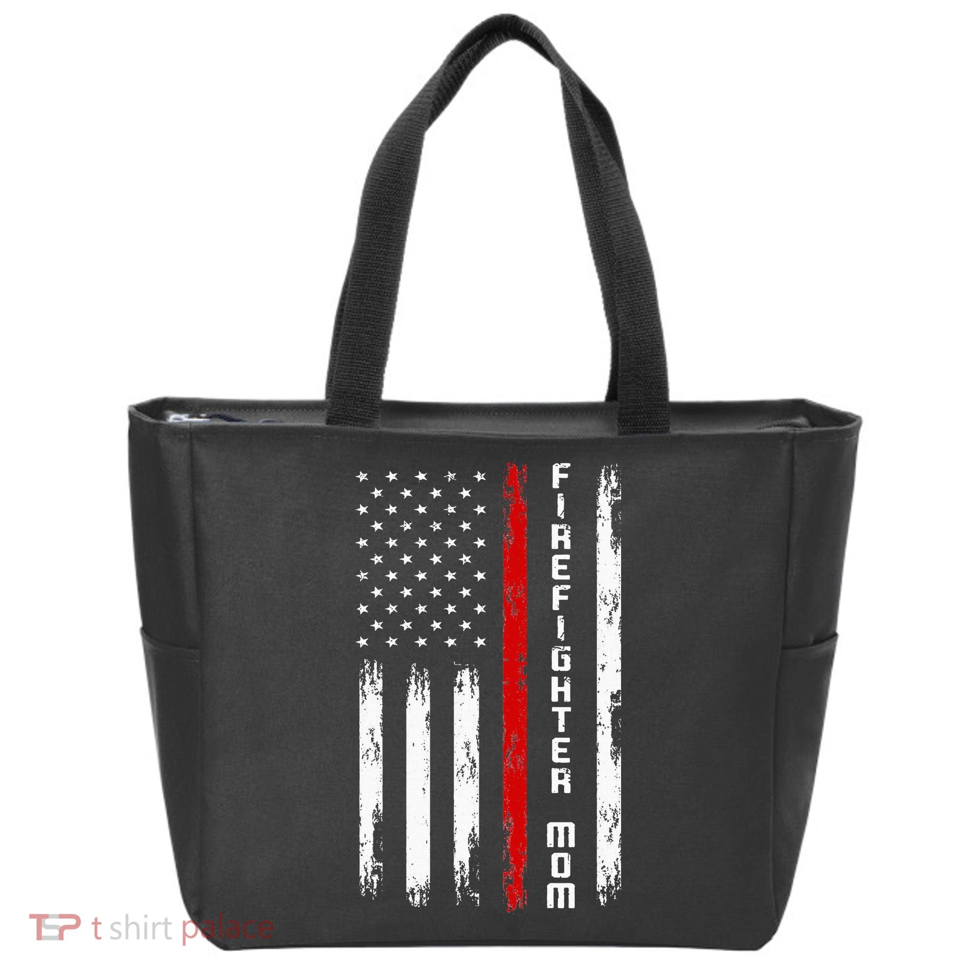 Firefighter Mom Firefighter Tote Bag
