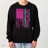 For My Friend Thyroid Cancer Awareness Women's Sweatshirt thumb 0