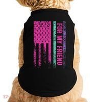 For My Friend Thyroid Cancer Awareness Doggie Tank thumb 0