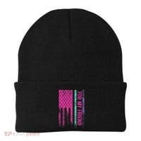 For My Friend Thyroid Cancer Awareness Beanie thumb 0