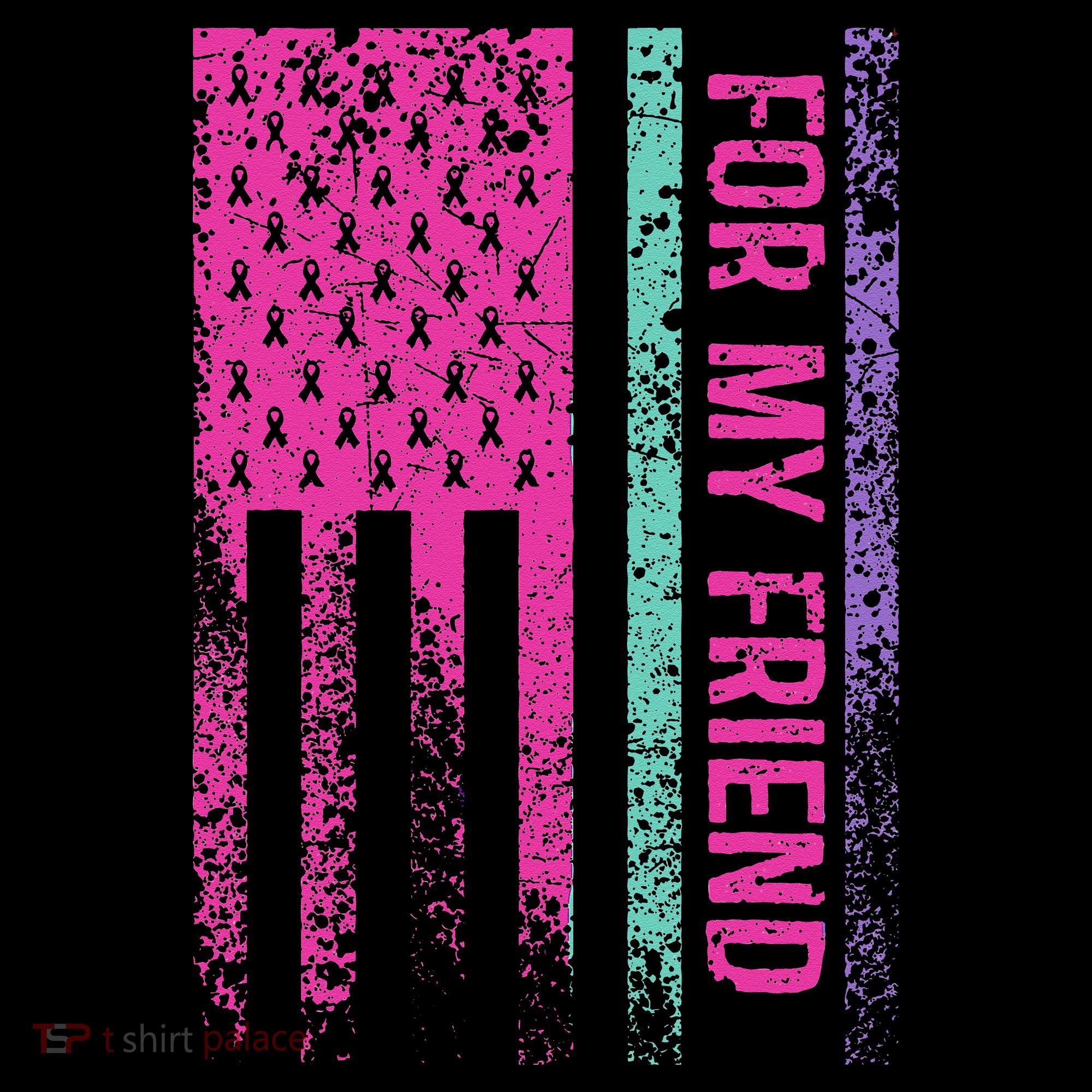 For My Friend Thyroid Cancer Awareness Women's Hoodie