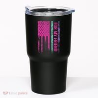 For My Friend Thyroid Cancer Awareness Tumbler thumb 0