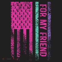 For My Friend Thyroid Cancer Awareness Hat thumb 2