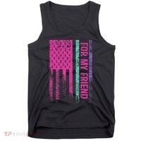 For My Friend Thyroid Cancer Awareness Tank Top thumb 0