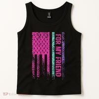 For My Friend Thyroid Cancer Awareness Tank Top thumb 2