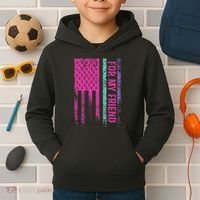 For My Friend Thyroid Cancer Awareness Kids Hoodie thumb 2