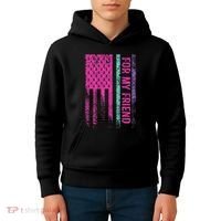 For My Friend Thyroid Cancer Awareness Kids Hoodie thumb 4