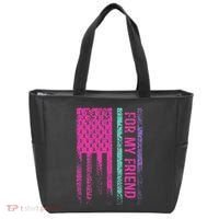 For My Friend Thyroid Cancer Awareness Tote Bag thumb 0