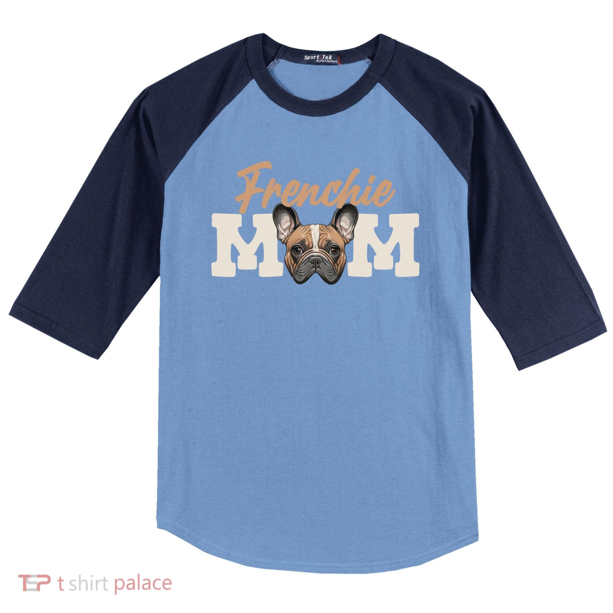 Frenchie Mom French Bulldog Owner Frenchie Lover Gift Raglan Baseball Sleeve Shirt