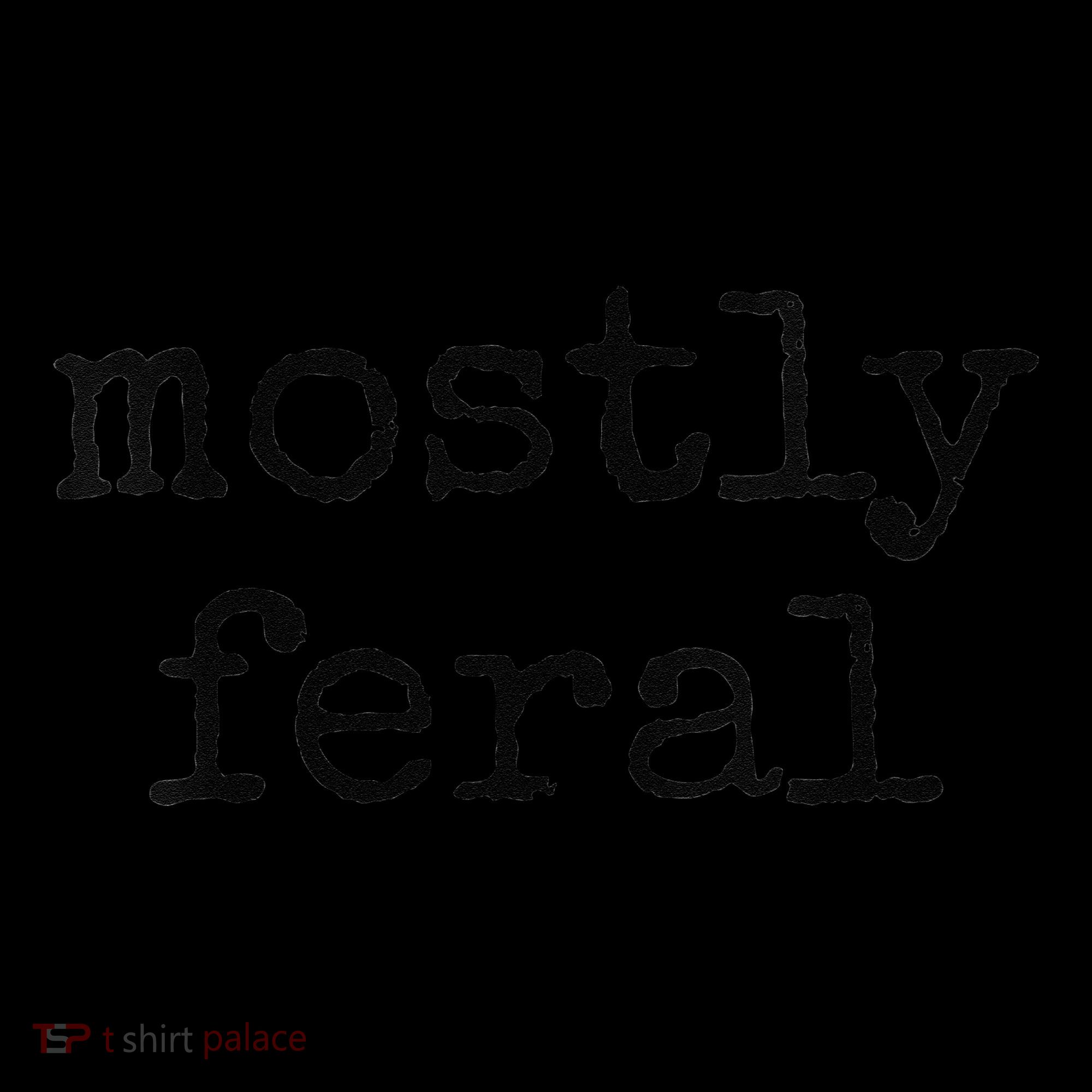 Funny Mostly Feral Party Animal Coffee Mug