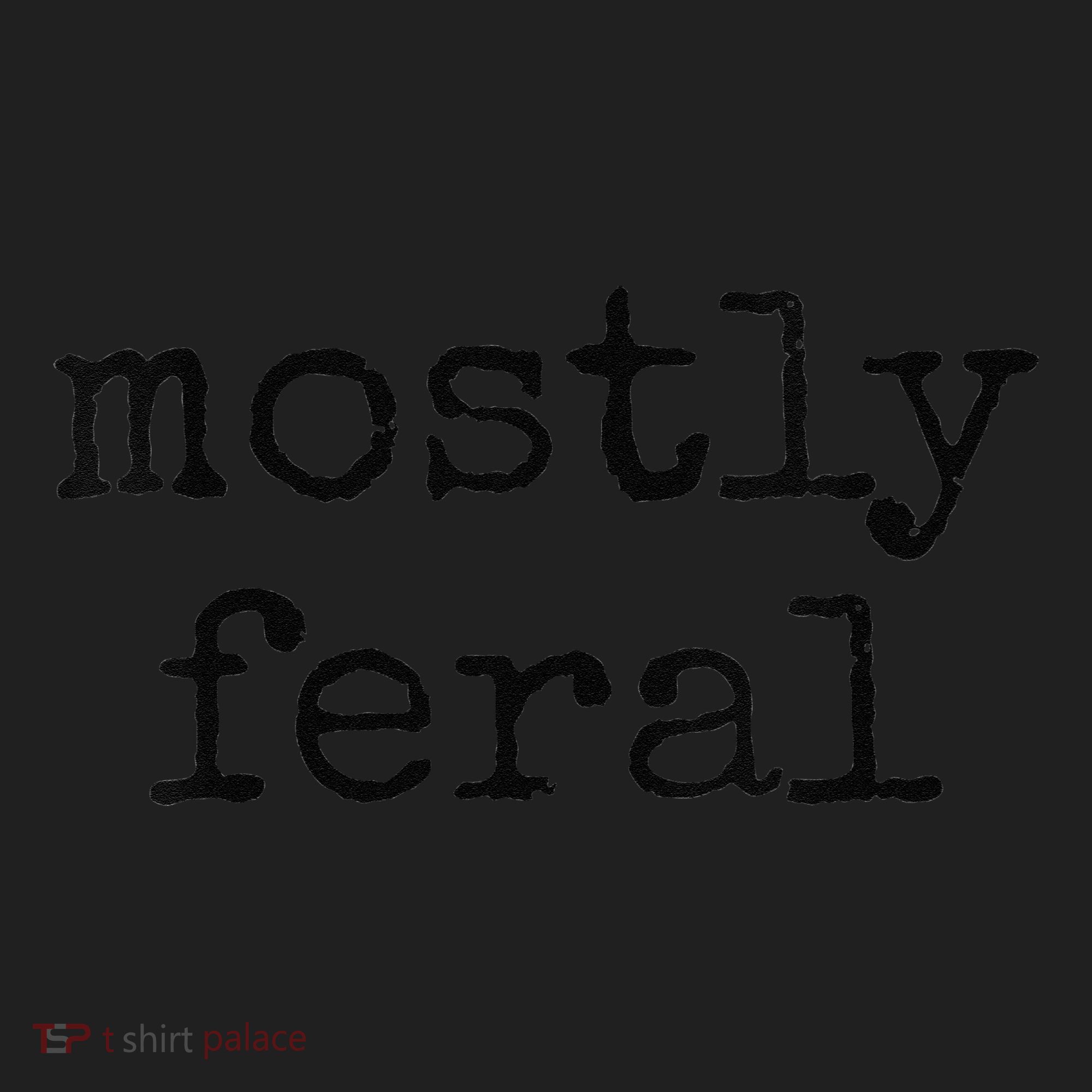 Funny Mostly Feral Party Animal Hat