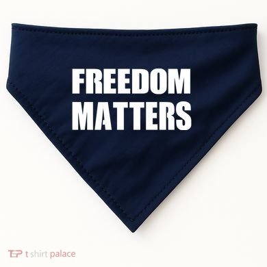 Freedom Matters USA-Made Doggie Bandana